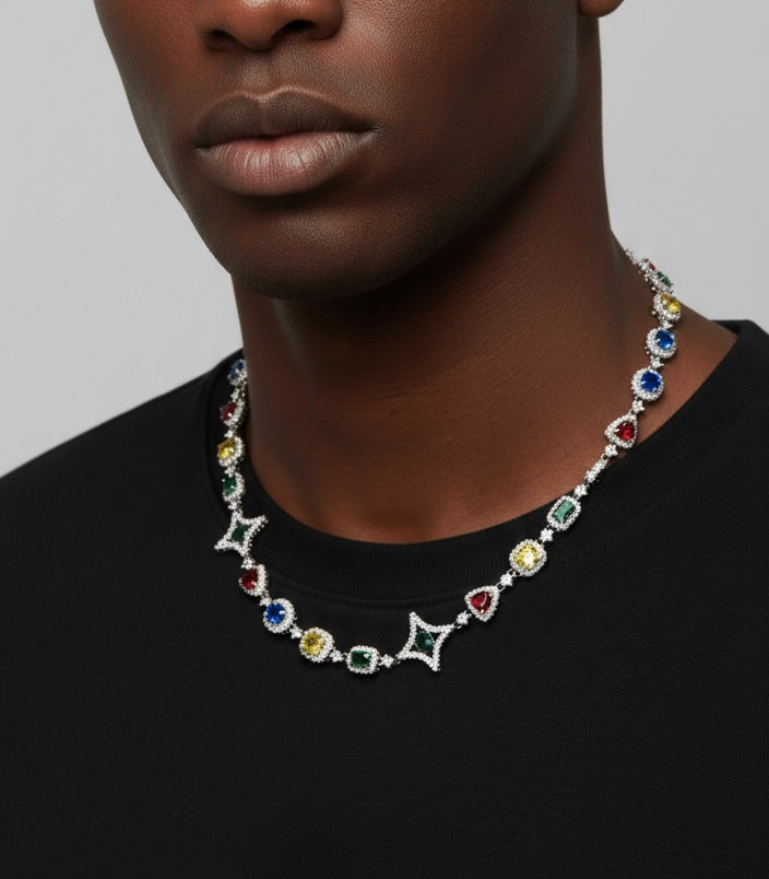 The Celestial Mosaic Necklace