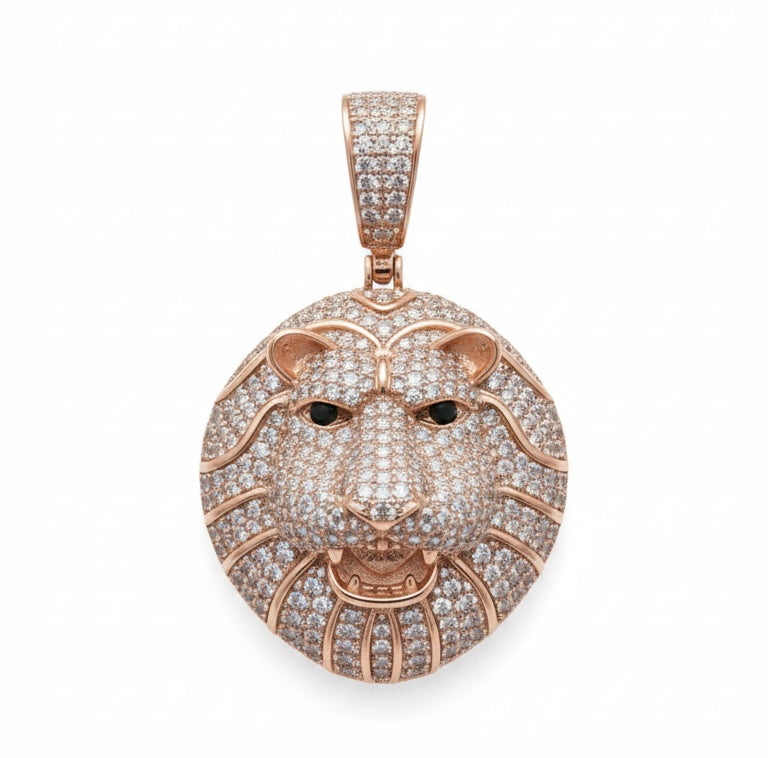 The Vertex Orbit Custom Medallion with 4mm tennis chain