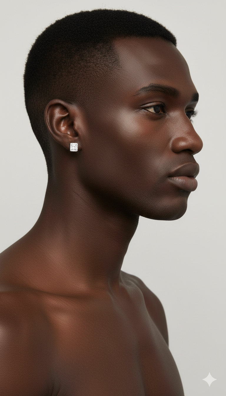 Imperial Baguette Studs