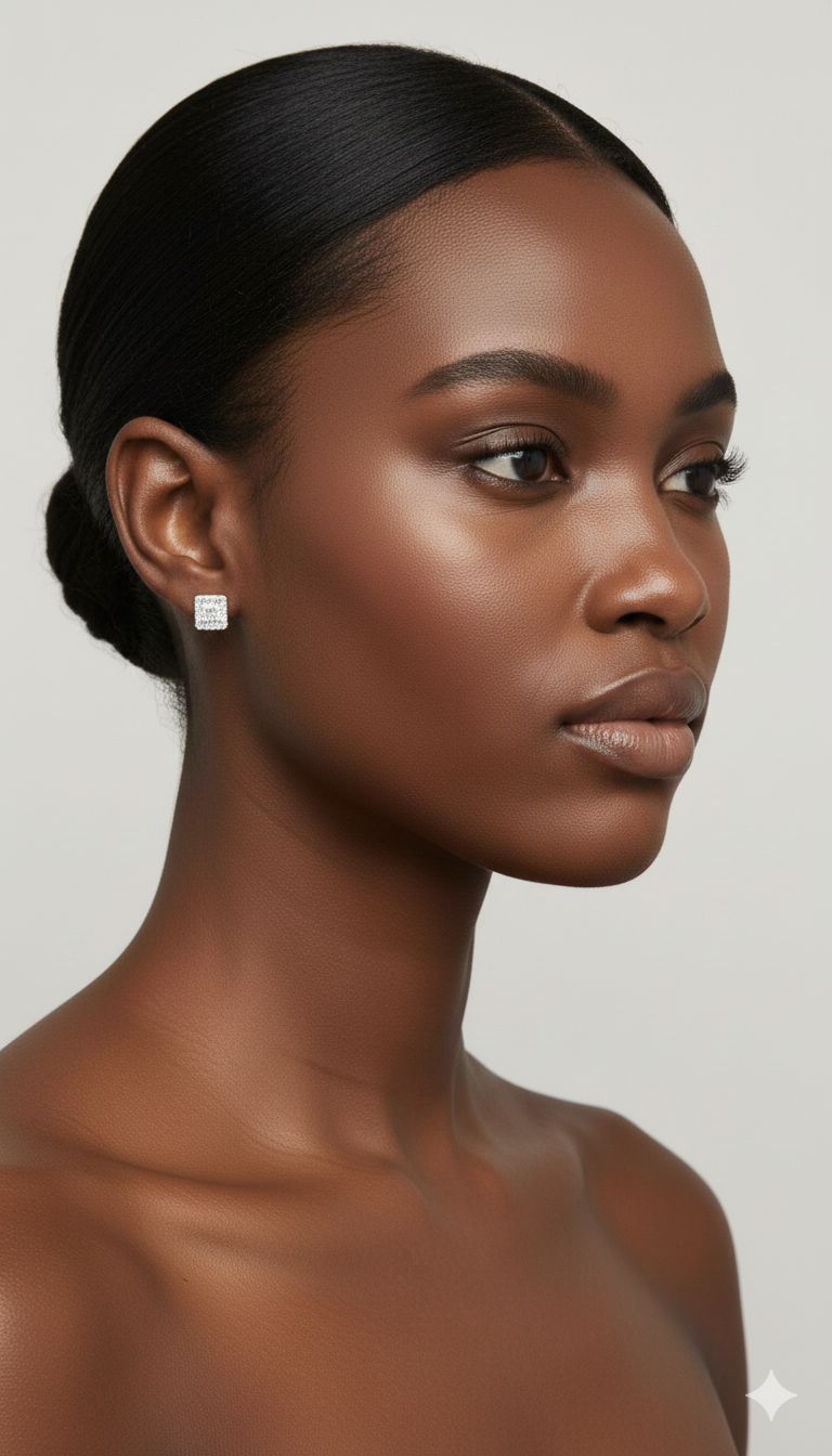 Imperial Baguette Studs