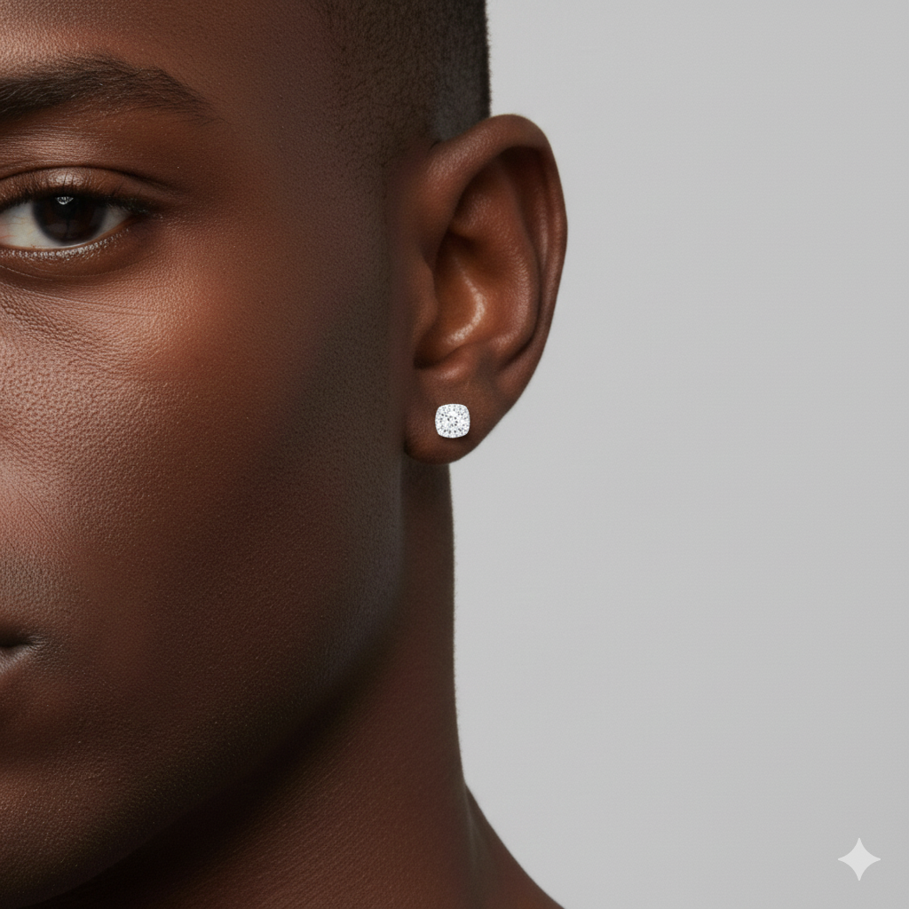 Magnetic stud earrings